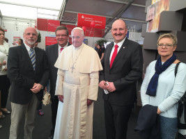 Bistum Würzburg mit Papst