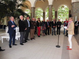 Ausstellung Bundestag in Bad Kissingen Wandelhalle 1