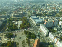 Die Bundeshauptstadt von höchster Warte - Baustelle Stadtschloss und Berliner DOM