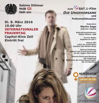 Kinoplakat zum Film „Die Ungehorsame“