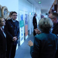 Sabine Dittmar in Oerlenbach bei der Bundespolizei