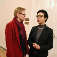 2017 01 23 Sabine Dittmar, MdB, mit Jutta Cordt, Präsidentin des Bundesamtes für Migration und Flüchtlinge (BAMF)