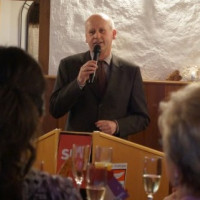 Bürgermeister Paulus beim Neujahrsempfang der SPD in Knetzgau